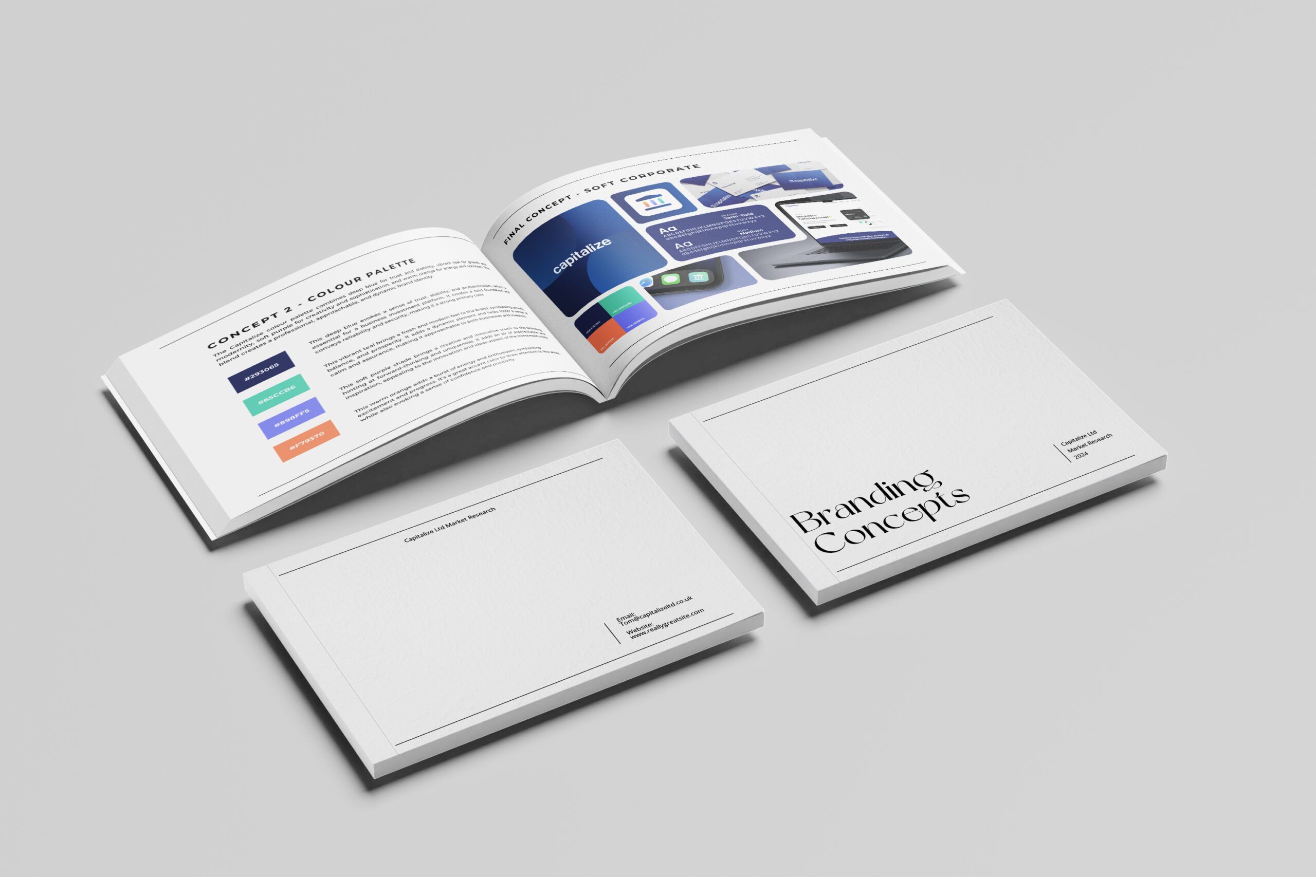 Capitalize branding Showcase